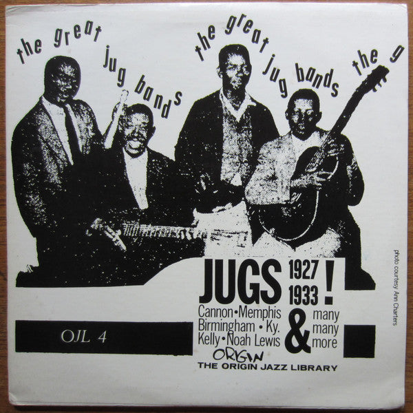 Release: The Great Jug Bands-Vinyl-US-None-OJL 4, OJL-4-10882417