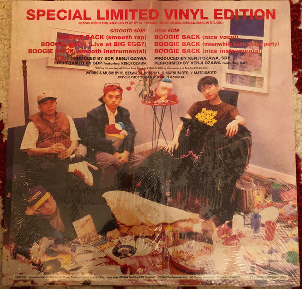 Release: 今夜はブギー・バック [nice vocal]-Vinyl-Japan-1994-15FR-017-12428522