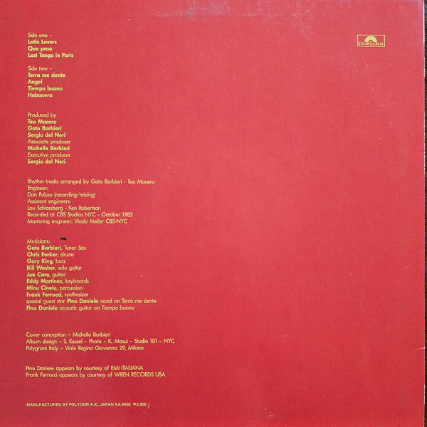 Master Release: Apasionado by Gato Barbieri