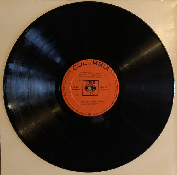 Release: Thelonious Monk In Tokyo <2>-Vinyl-Japan-1963-PSS-47, PSS-47-22886183