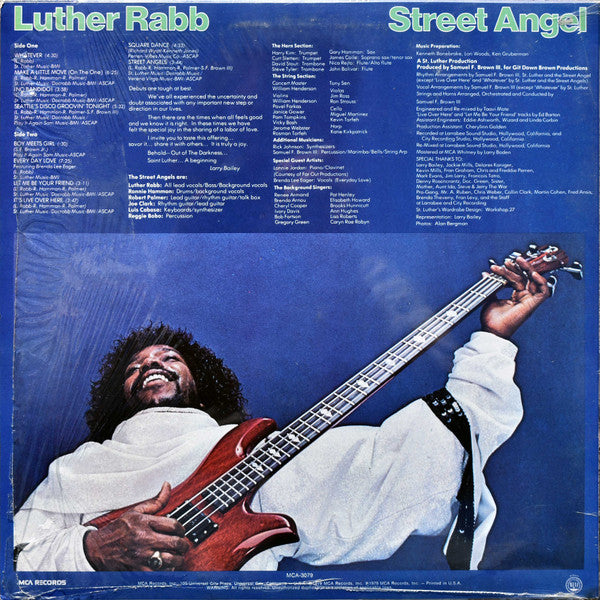 Master Release: Street Angel by Luther Rabb