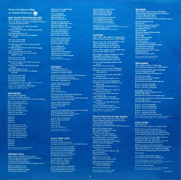 The Best Of Earth, Wind & Fire Vol. I