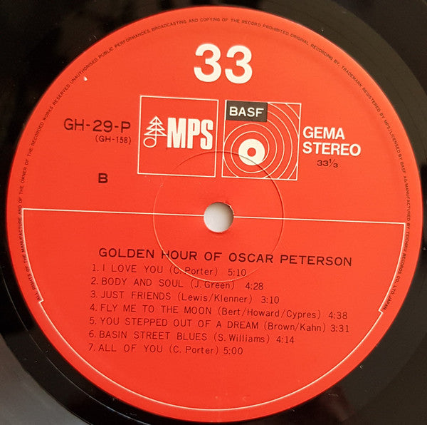 Golden Hour Of Oscar Peterson