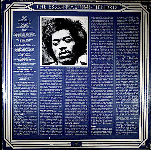 Release: The Essential Jimi Hendrix (Volume Two)-Vinyl, Vinyl-US-1979-HS 2293-17052903