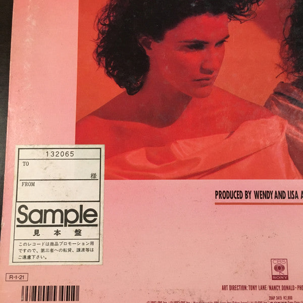 Release: Wendy And Lisa-Vinyl-Japan-None-28AP 3415-13774809