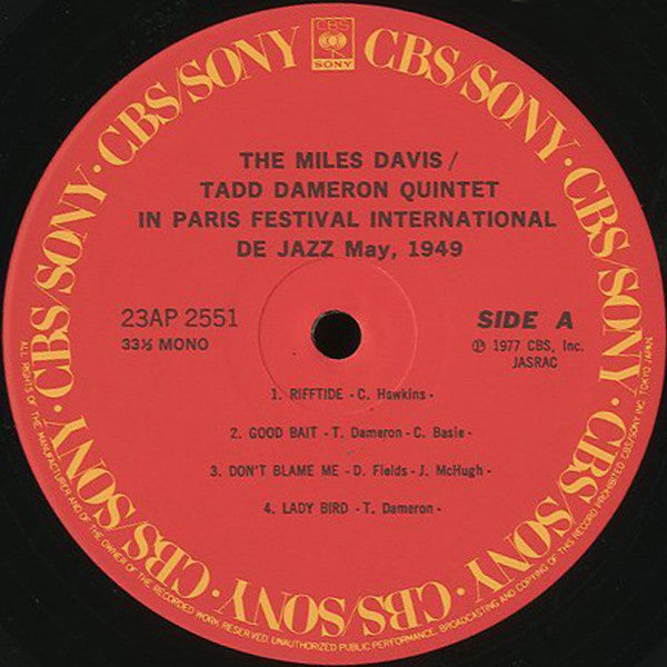 In Paris Festival International De Jazz - May, 1949