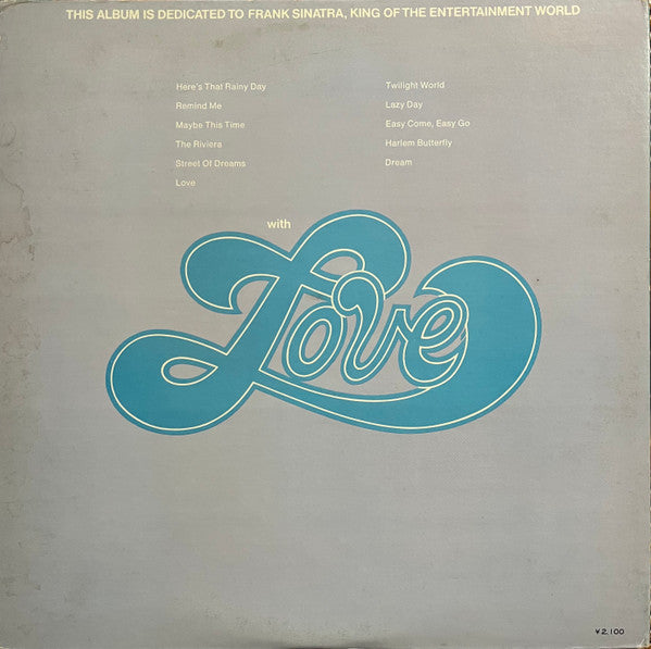 Release: With Love-Vinyl-Japan-1972-SOPM 27-28313791