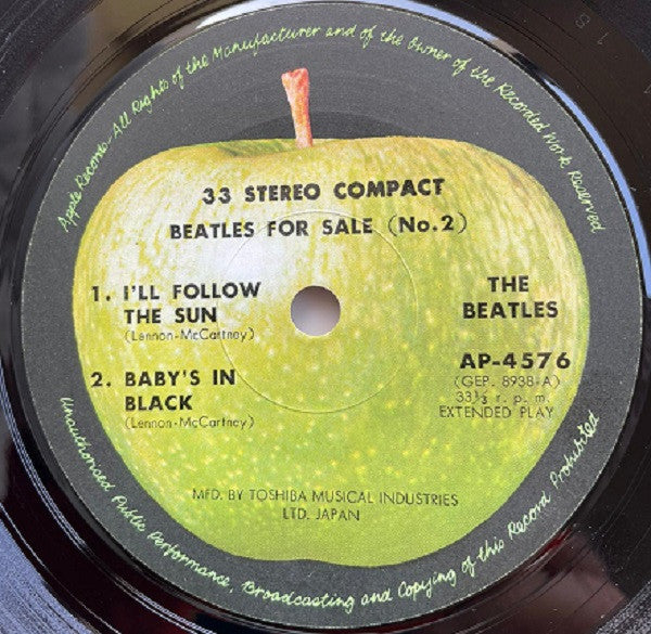 Beatles For Sale No. 2