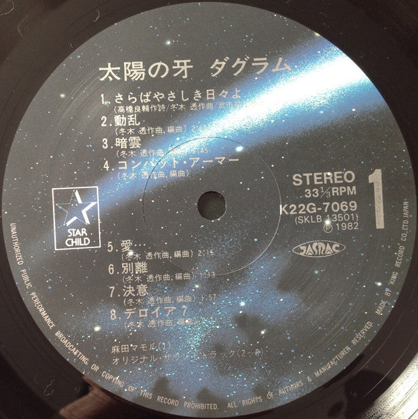 太陽の牙 ダグラム BGM集