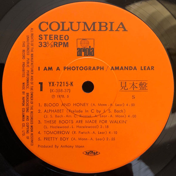 I Am A Photograph