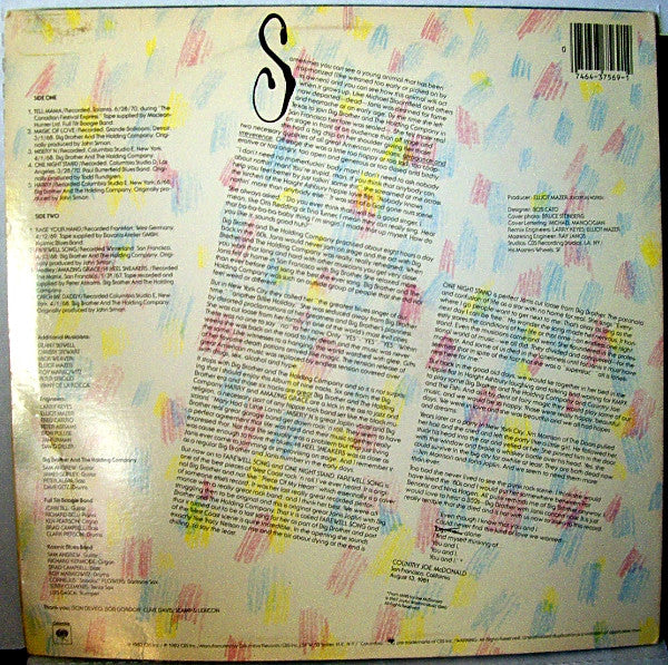 Release: Farewell Song-Vinyl-US-1982-PC 37569-13131633