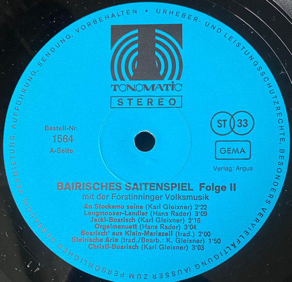 Bairisches Saitenspiel Folge 2