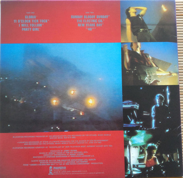 Live "Under A Blood Red Sky"