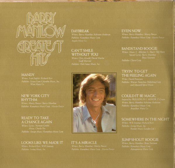 Release: Greatest Hits-Vinyl-US-None-A2L 8601, A 2L 8601-10057875