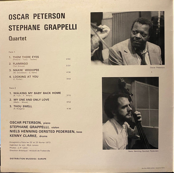 Oscar Peterson - Stéphane Grappelli Quartet Vol. 1