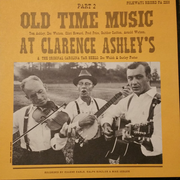 Release: Old Time Music At Clarence Ashley's - Part 2-Vinyl-US-None-FA 2359-11574051