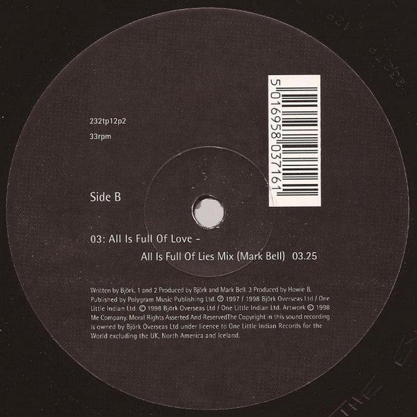 Release: Alarm Call-Vinyl-UK-1998-232tp12p2-5587