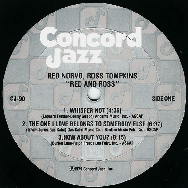 Red & Ross Recorded Live January 1979