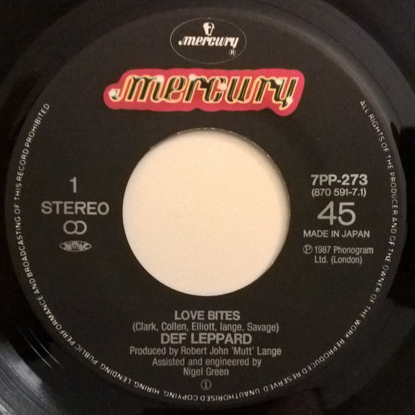 Love Bites / Pour Some Sugar On Me