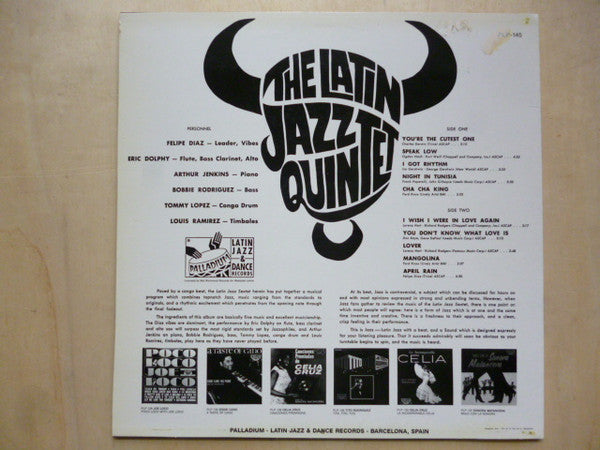 Release: The Latin Jazz Quintet-Vinyl-Spain-1990-PLP-145-1631591