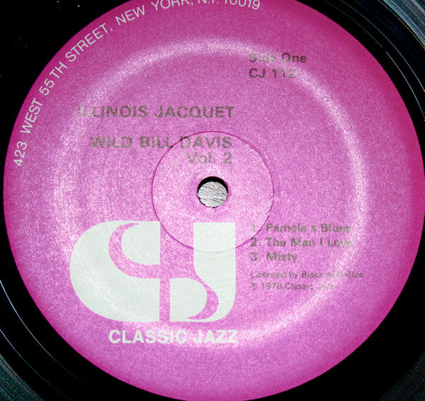 Master Release: Illinois Jacquet With Wild Bill Davis Vol. 2 by Illinois Jacquet