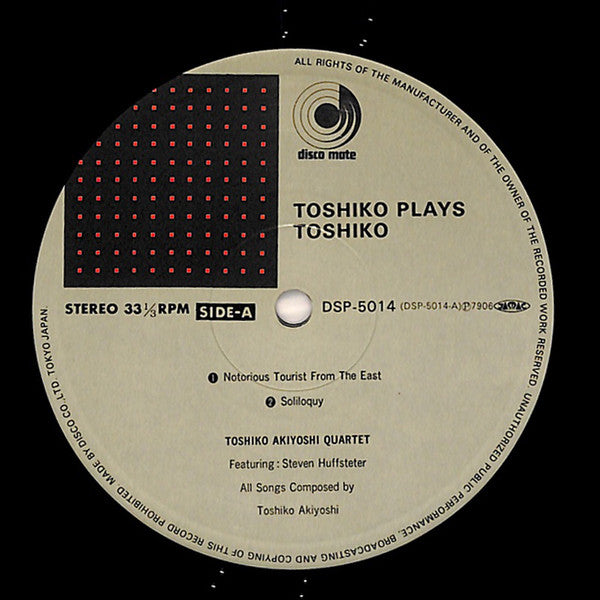 Toshiko Plays Toshiko