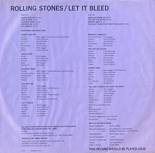 Let It Bleed