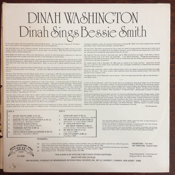 Dinah Sings Bessie Smith