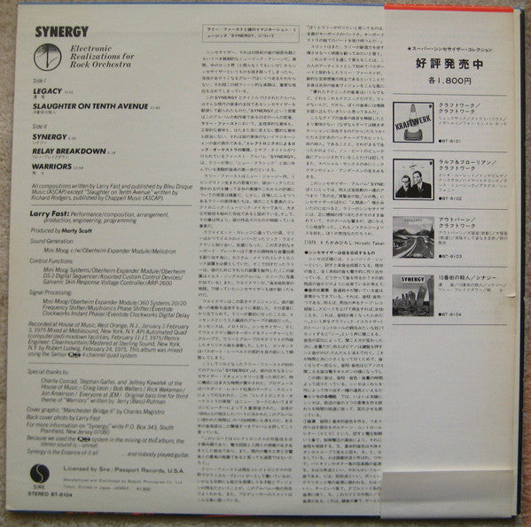 Electronic Realizations For Rock Orchestra