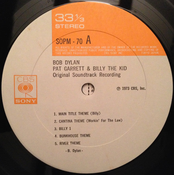 Pat Garrett & Billy The Kid - Original Soundtrack Recording