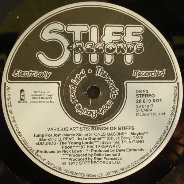 A Bunch Of Stiff Records