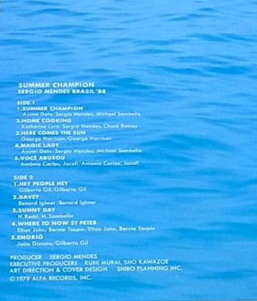 Release: Summer Champion-Vinyl-Japan-1979-ALR-6015-1279122