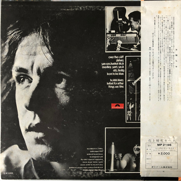 Master Release: Things We Like by Jack Bruce
