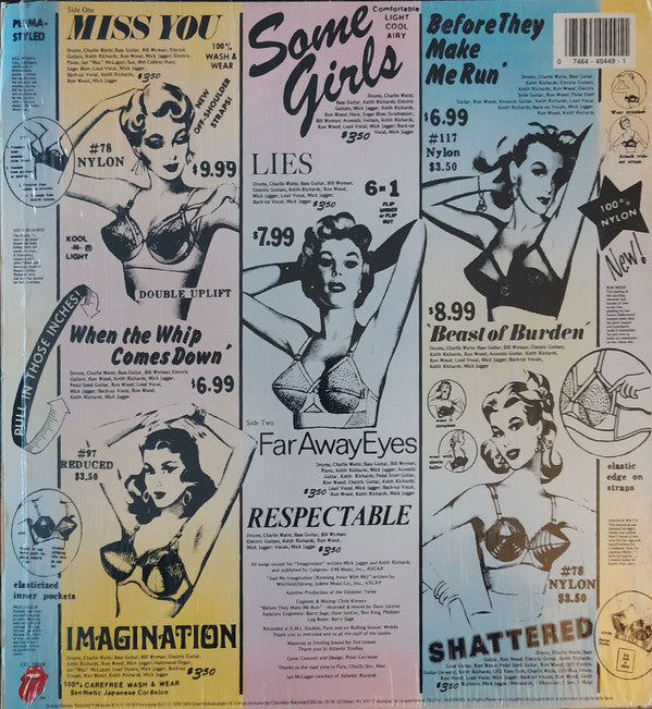 Release: Some Girls-Vinyl-US-1986-FC 40449-2761999