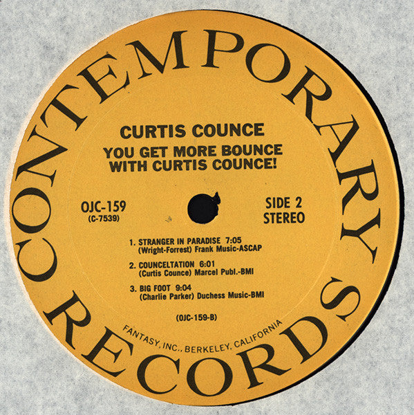 You Get More Bounce With Curtis Counce!