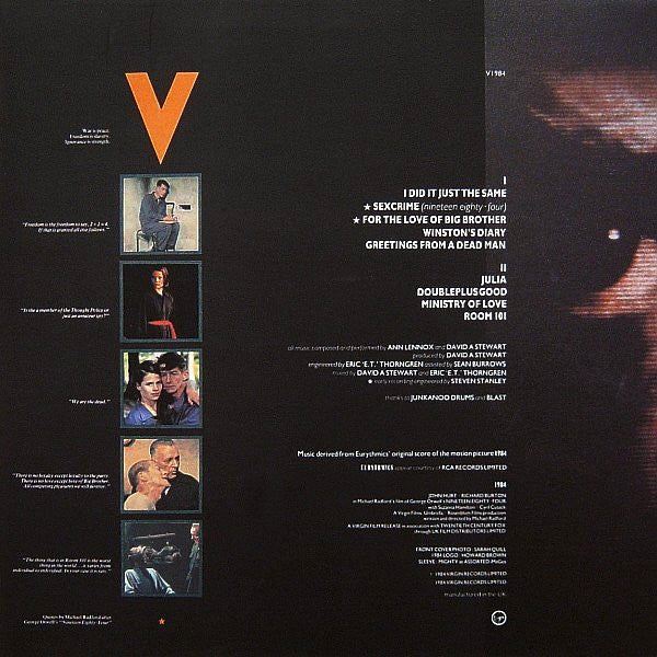 Release: 1984 (For The Love Of Big Brother)-Vinyl-UK-1984-V1984, V 1984-1361170