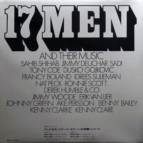 Master Release: Faces (17 Men And Their Music) by Clarke-Boland Big Band