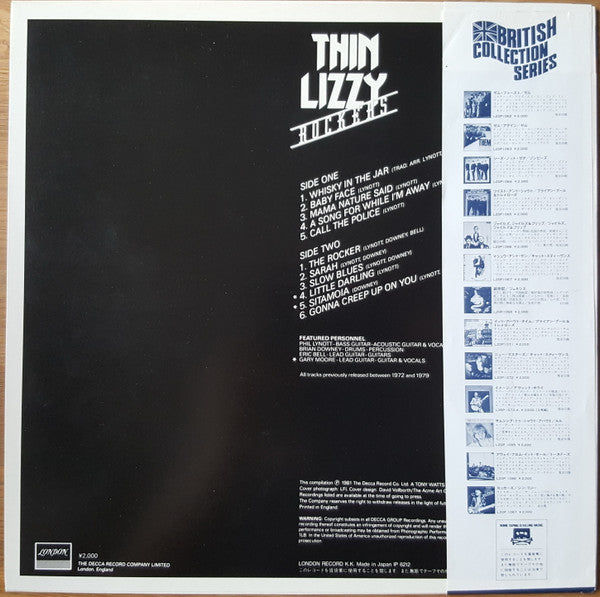 Master Release: Rockers by Thin Lizzy