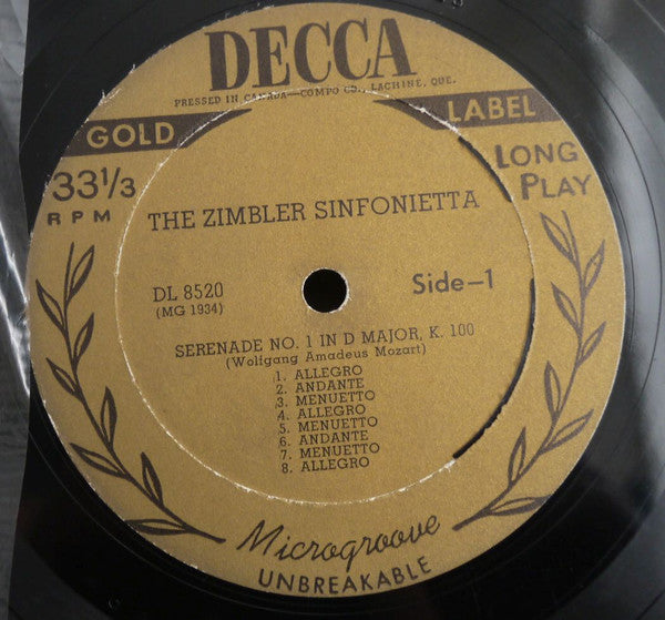 Serenade No. 1 In D Major, K. 100 / Cassation No. 1 In G Major, K. 63