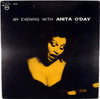 Anita O'Day - An Evening With Anita O'Day (Vinyl, LP, Album, Reissue, Mono) Very Good Plus (VG+) / Very Good (VG)