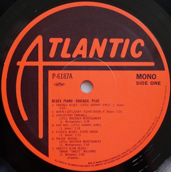 Blues Piano - Chicago, Plus