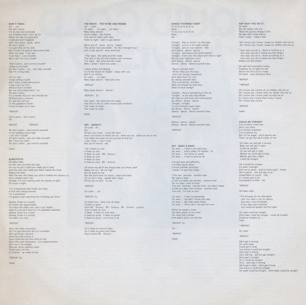 Don't Panic / Dance Yourself Dizzy = ドント・パニック/ 今宵ダンスで