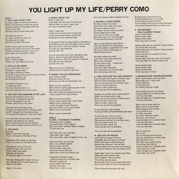 You Light Up My Life