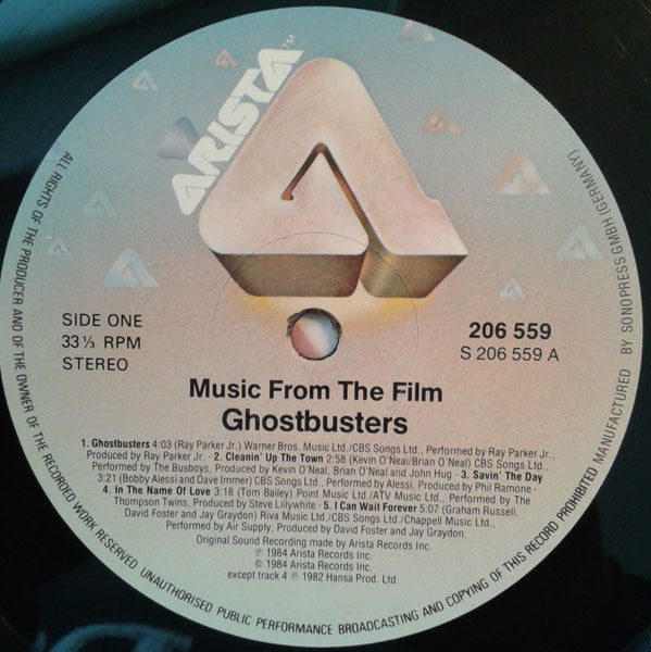 Ghostbusters - Original Soundtrack Album