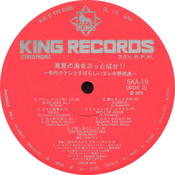 真夏の海をぶっとばせ!! 寺内タケシとすばらしいエレキ野郎