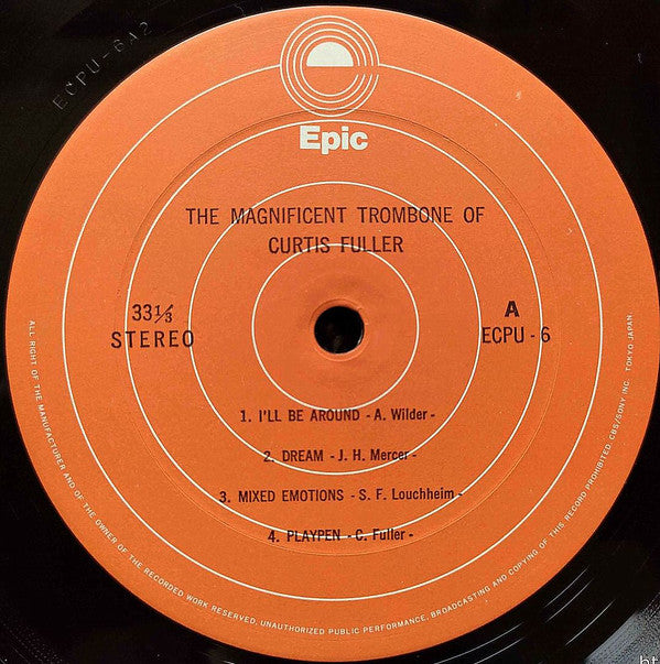 The Magnificent Trombone Of Curtis Fuller