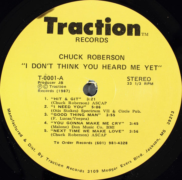 I Don't Think You Heard Me Yet