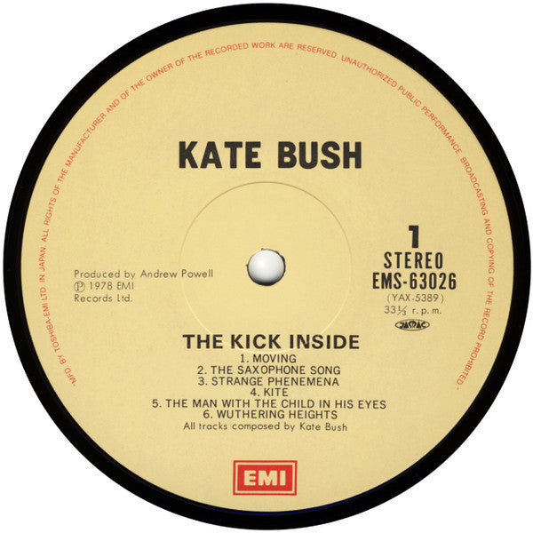 The Kick Inside = 天使と小悪魔