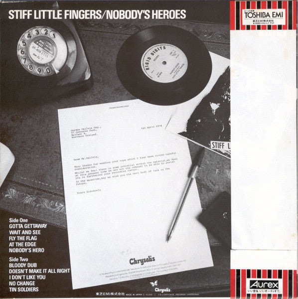 Release: Nobody's Heroes-Vinyl-Japan-1980-WWS-81321-3947752