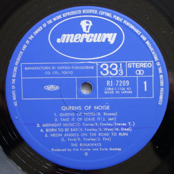 Queens Of Noise = クイーン・オブ・ノイズ ザ・ランナウェイズ II